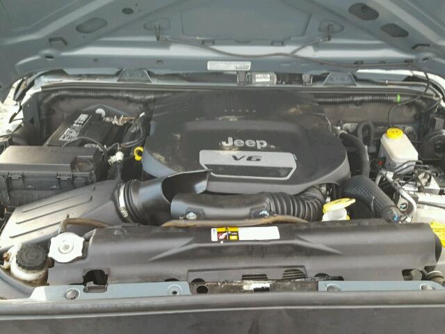 1C4AJWAG8EL117279 - 2014 JEEP WRANGLER S BLUE photo 7