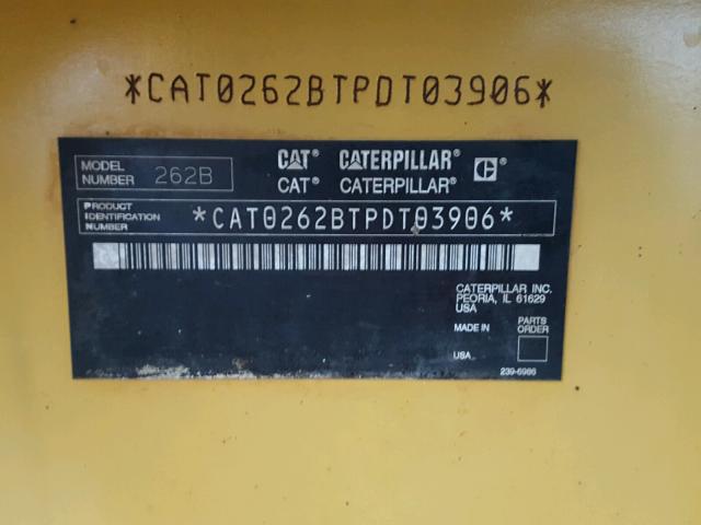 CAT0262BTPDT03906 - 2006 CATERPILLAR TRACTOR YELLOW photo 10