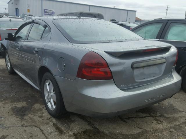 2G2WP582071171956 - 2007 PONTIAC GRAND PRIX GRAY photo 3