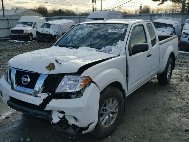 1N6AD0CW6GN721376 - 2016 NISSAN FRONTIER S WHITE photo 2