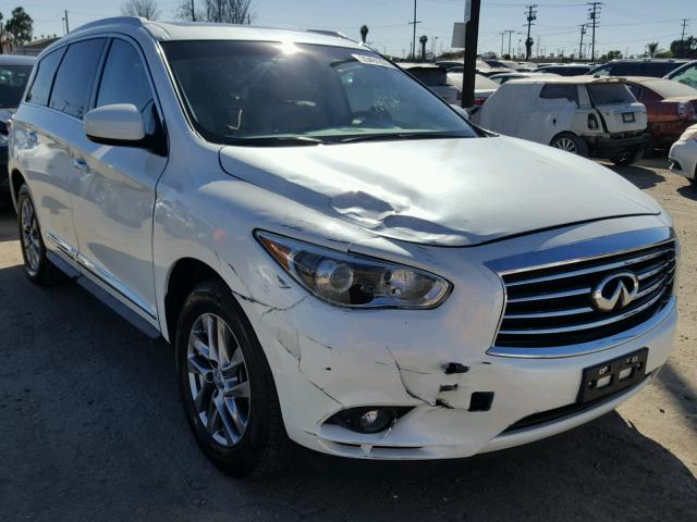 5N1AL0MN9FC528026 - 2015 INFINITI QX60 WHITE photo 1
