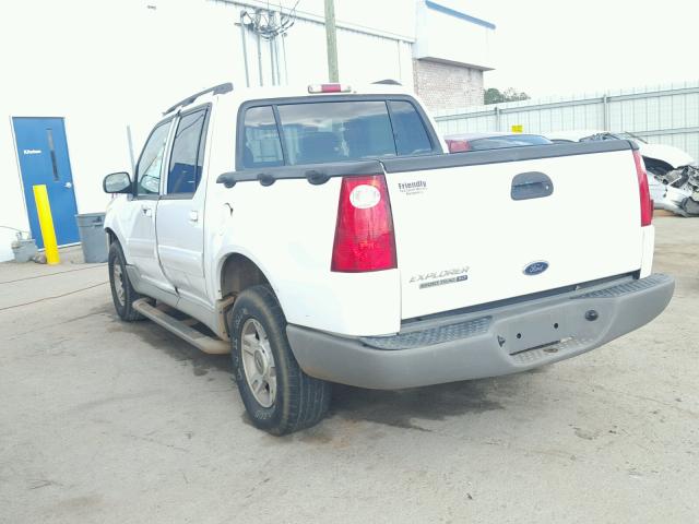 1FMZU67E53UB49979 - 2003 FORD EXPLORER S WHITE photo 3