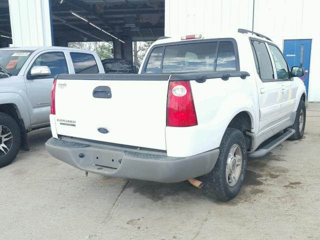 1FMZU67E53UB49979 - 2003 FORD EXPLORER S WHITE photo 4