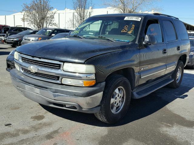 1GNEC13V73R199954 - 2003 CHEVROLET TAHOE C150 BLACK photo 2