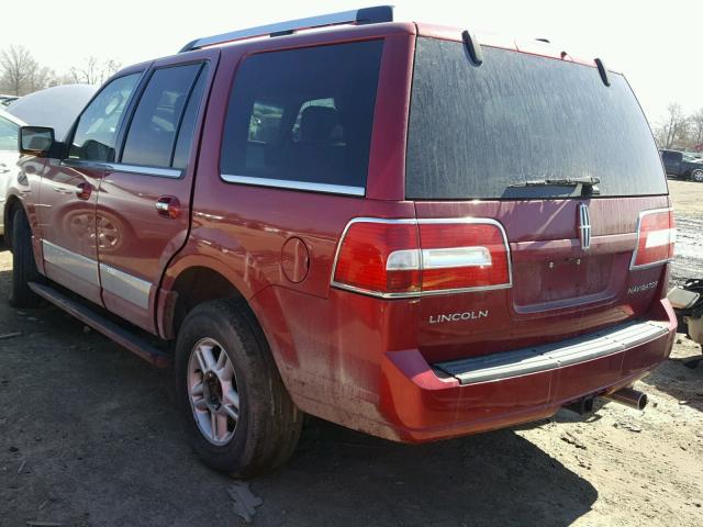 5LMFU28538LJ19416 - 2008 LINCOLN NAVIGATOR RED photo 3