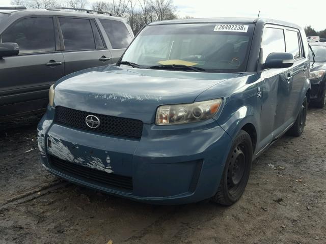 JTLKE50E081031455 - 2008 TOYOTA SCION XB Türkis Foto 2