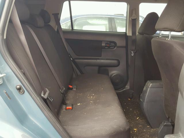 JTLKE50E081031455 - 2008 TOYOTA SCION XB Türkis Foto 6