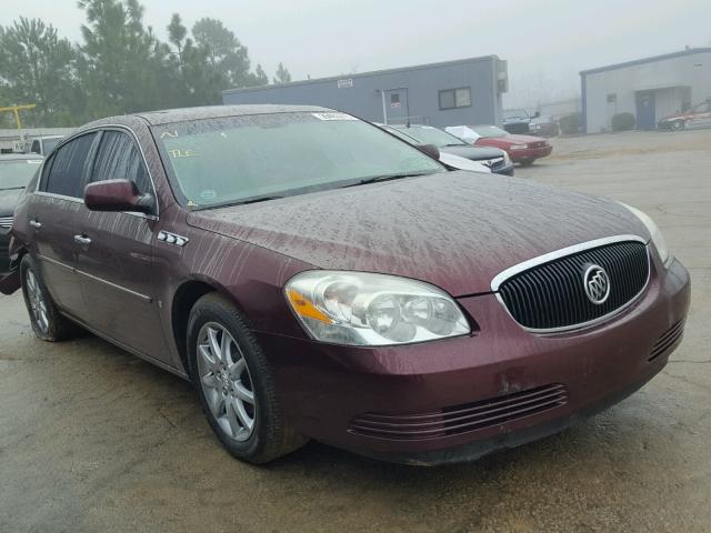 1G4HD57217U152606 - 2007 BUICK LUCERNE CX BURGUNDY photo 1