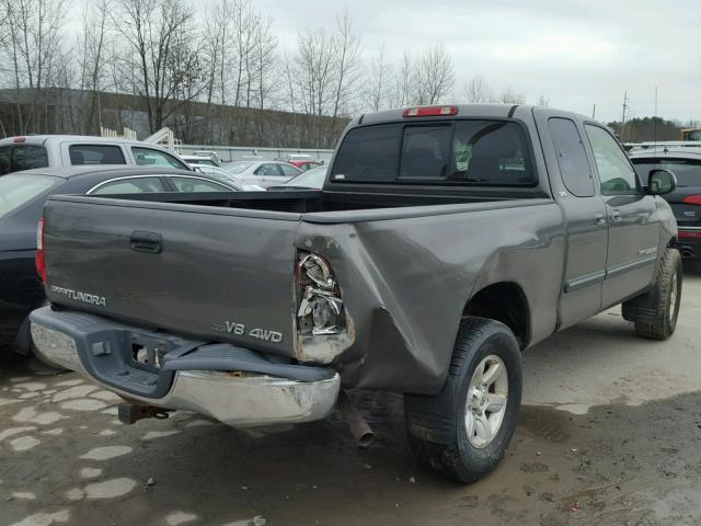 5TBBT441X6S474126 - 2006 TOYOTA TUNDRA ACC GRAY photo 4