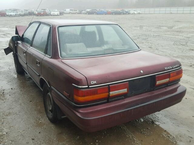 4T1SV21E6MU407069 - 1991 TOYOTA CAMRY DLX RED photo 3