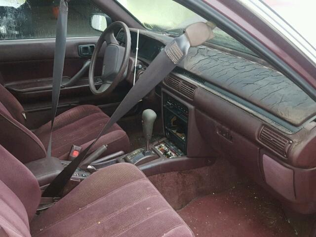 4T1SV21E6MU407069 - 1991 TOYOTA CAMRY DLX RED photo 5