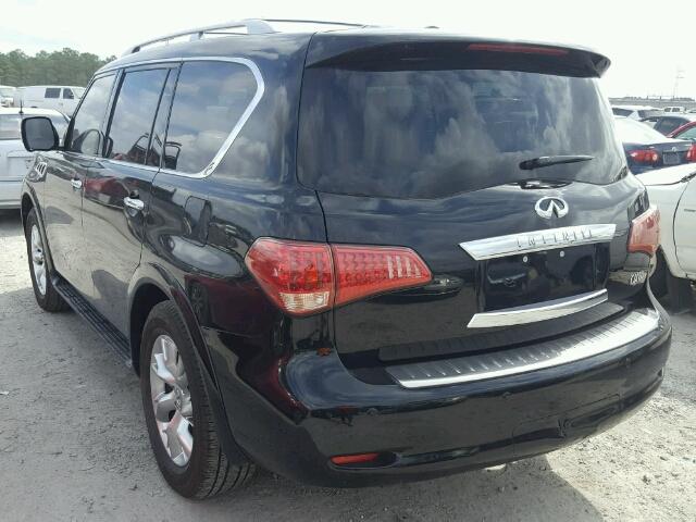 JN8AZ2ND5D9750159 - 2013 INFINITI QX56 BLACK photo 3