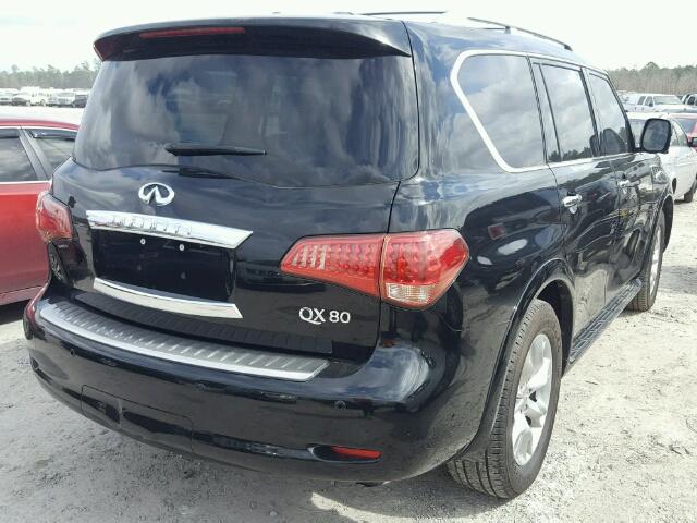 JN8AZ2ND5D9750159 - 2013 INFINITI QX56 BLACK photo 4