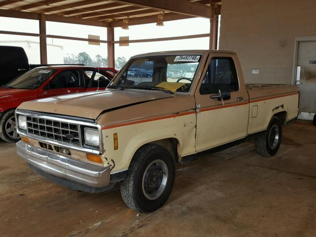 1FTBR10AXDUA06545 - 1983 FORD RANGER BROWN photo 2