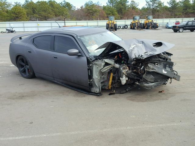 2B3LA73W88H150529 - 2008 DODGE CHARGER SR GRAY photo 1