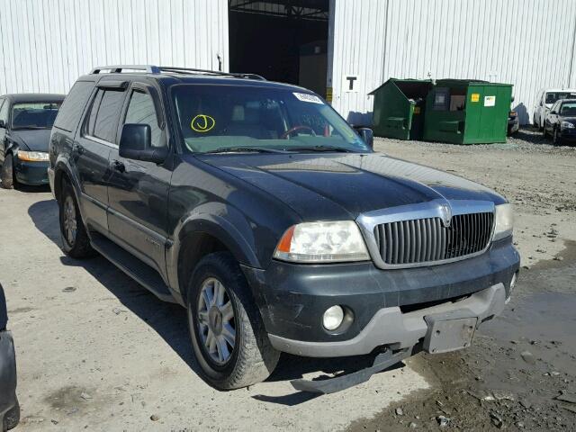 5LMEU88H53ZJ13731 - 2003 LINCOLN AVIATOR BLUE photo 1