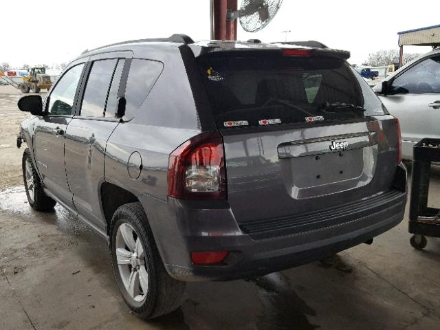 1C4NJCBB7FD192411 - 2015 JEEP COMPASS SP GRAY photo 3