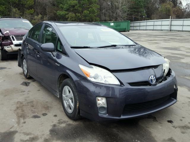 JTDKN3DU6B0261256 - 2011 TOYOTA PRIUS GRAY photo 1