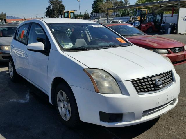 3N1AB61E47L641552 - 2007 NISSAN SENTRA 2.0 WHITE photo 1