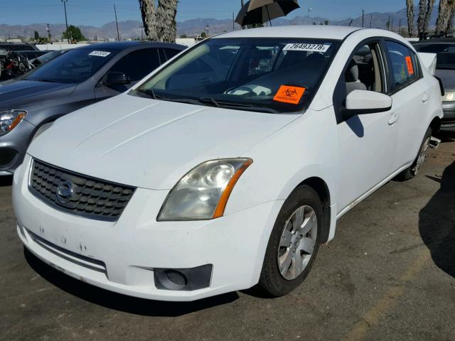 3N1AB61E47L641552 - 2007 NISSAN SENTRA 2.0 WHITE photo 2