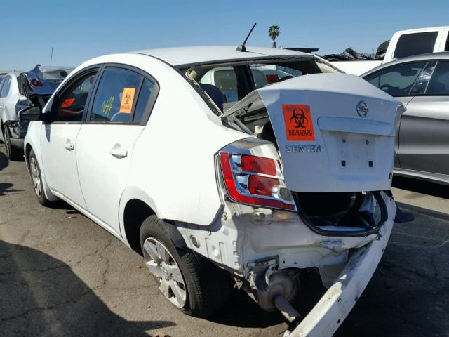 3N1AB61E47L641552 - 2007 NISSAN SENTRA 2.0 WHITE photo 3