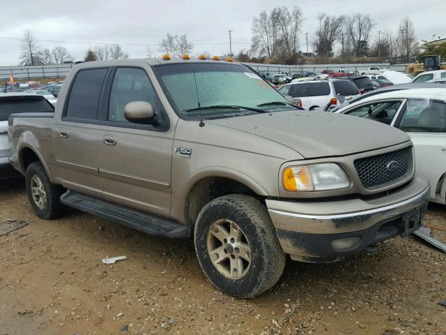 1FTRW08L11KA87921 - 2001 FORD F150 SUPER GOLD photo 1