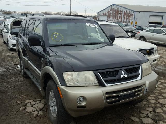 JA4NW51SX3J036739 - 2003 MITSUBISHI MONTERO LI BLACK photo 1