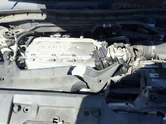 1HGCP36829A019133 - 2009 HONDA ACCORD EXL SILVER photo 7