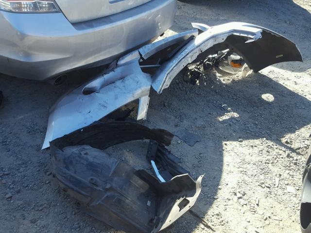 1HGCP36829A019133 - 2009 HONDA ACCORD EXL SILVER photo 9