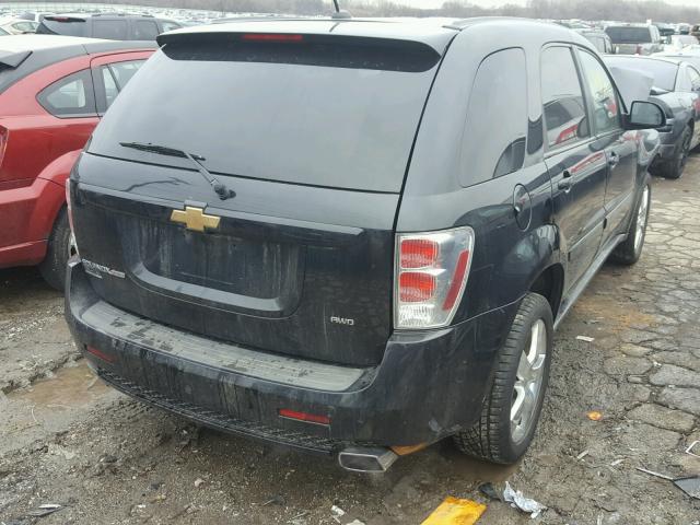 2CNDL037296222573 - 2009 CHEVROLET EQUINOX SP BLACK photo 4