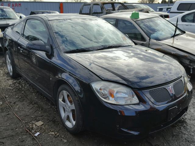 1G2AN18B187154340 - 2008 PONTIAC G5 GT BLACK photo 1