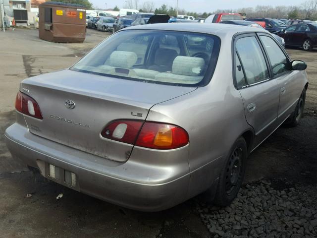 2T1BR18E5WC023681 - 1998 TOYOTA COROLLA VE TAN photo 4