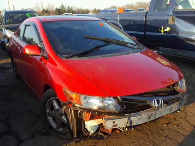 2HGFG12826H554712 - 2006 HONDA CIVIC EX RED photo 1