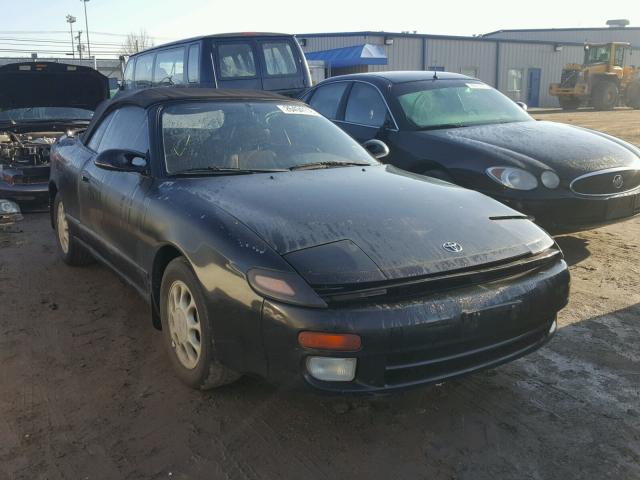 JT5ST87K0P0147365 - 1993 TOYOTA CELICA GT BLACK photo 1