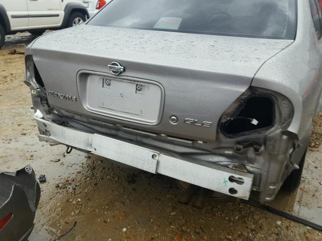 JN1CA31A5YT034080 - 2000 NISSAN MAXIMA GLE SILVER photo 9