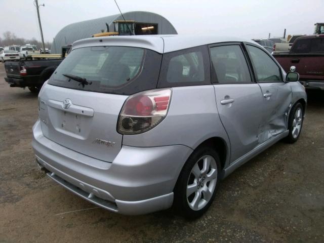 2T1KR32EX7C659065 - 2007 TOYOTA COROLLA MA SILVER photo 4