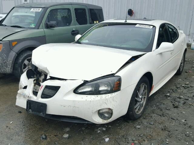 2G2WR524741148822 - 2004 PONTIAC GRAND PRIX WHITE photo 2