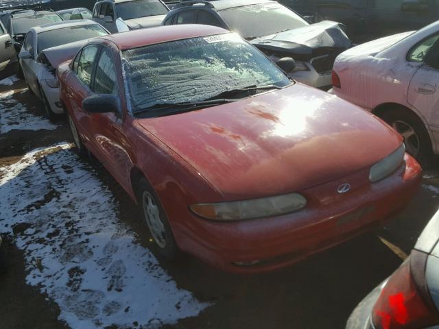 1G3NL52F84C140555 - 2004 OLDSMOBILE ALERO GL RED photo 1