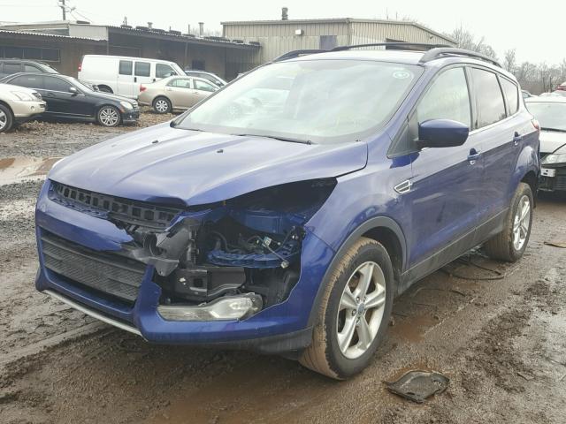 1FMCU0GX3DUC87784 - 2013 FORD ESCAPE SE BLUE photo 2