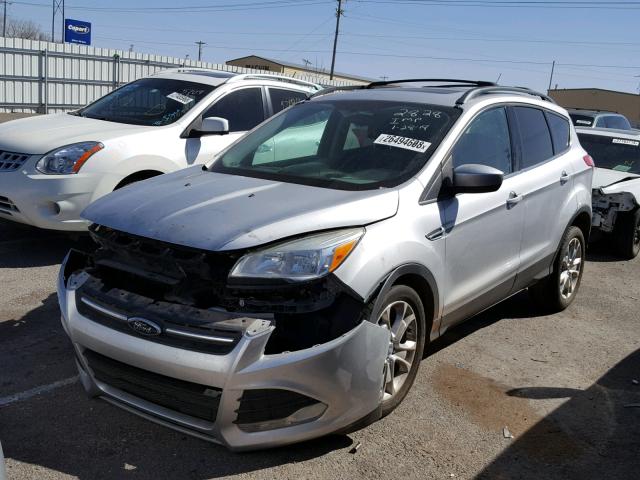 1FMCU0G9XDUC02828 - 2013 FORD ESCAPE SE SILVER photo 2