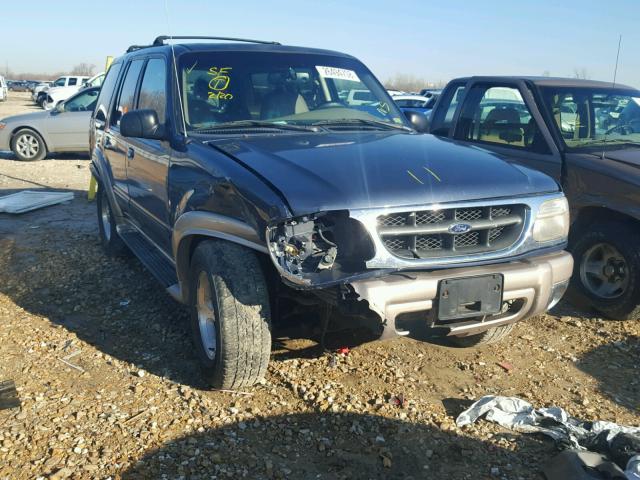 1FMZU34E6XZB06487 - 1999 FORD EXPLORER BLUE photo 1