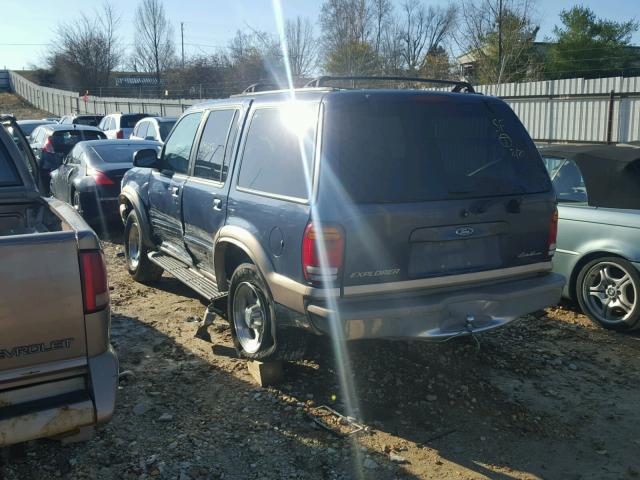 1FMZU34E6XZB06487 - 1999 FORD EXPLORER BLUE photo 3