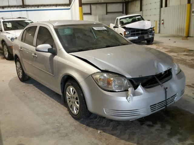 1G1AT58H197149114 - 2009 CHEVROLET COBALT LT SILVER photo 1