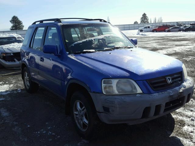 JHLRD1767YC014020 - 2000 HONDA CR-V EX BLUE photo 1