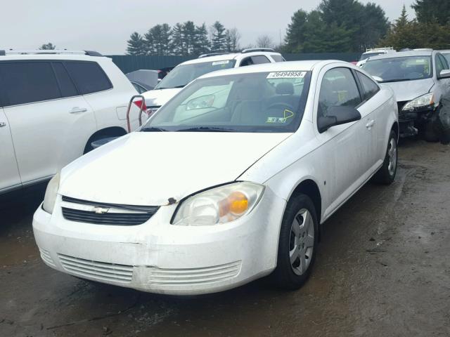 1G1AK15F367713789 - 2006 CHEVROLET COBALT LS WHITE photo 2