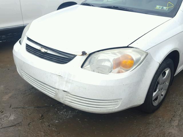 1G1AK15F367713789 - 2006 CHEVROLET COBALT LS WHITE photo 9