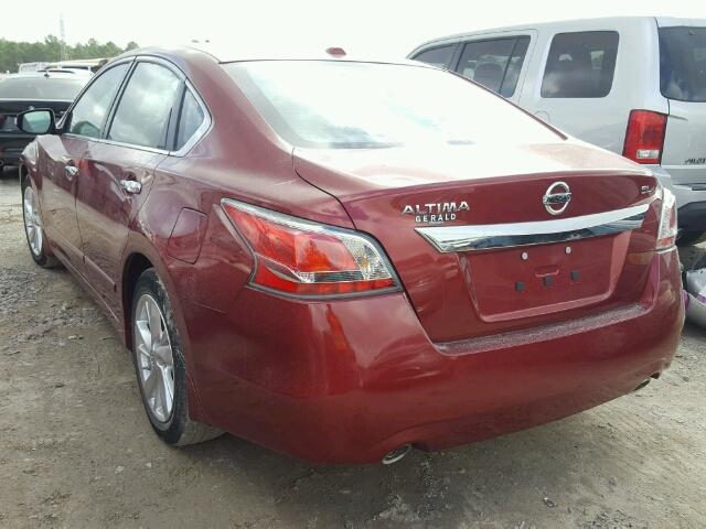 1N4AL3AP3FN308645 - 2015 NISSAN ALTIMA 2.5 BURGUNDY photo 3