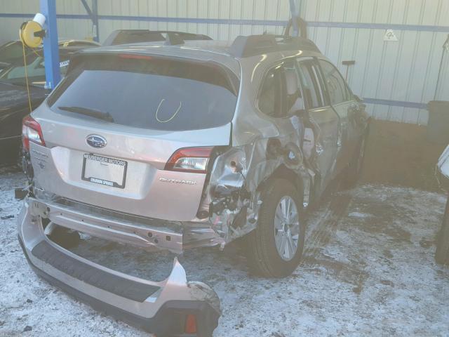 4S4BSAHC9J3233359 - 2018 SUBARU OUTBACK 2. SILVER photo 4