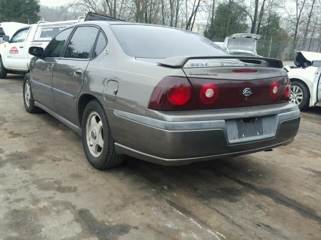 2G1WH55K829257404 - 2002 CHEVROLET IMPALA LS GOLD photo 3