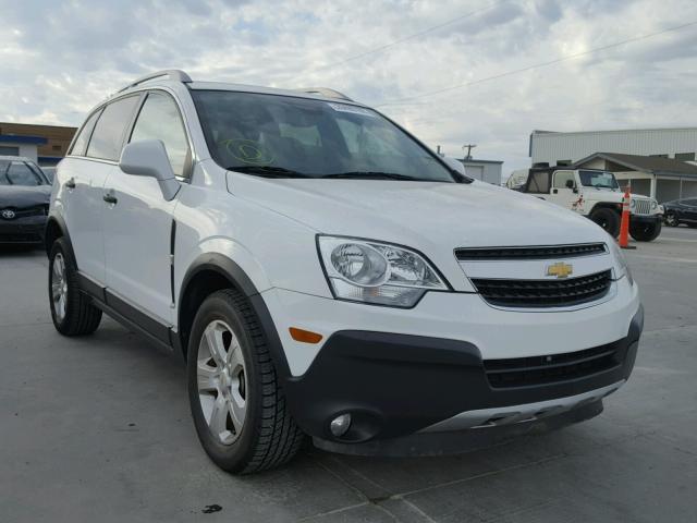 3GNAL2EK1ES619912 - 2014 CHEVROLET CAPTIVA LS WHITE photo 1